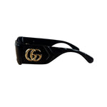 Gucci Black GG0811S Rectangular Sunglasses