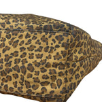 Bottega Veneta Nylon Leopard Print Handbag
