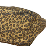 Bottega Veneta Nylon Leopard Print Handbag