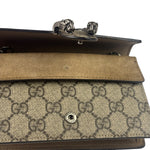 Gucci Beige GG Supreme Nano Dionysus Shoulder Bag