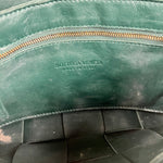 Bottega Veneta Forest Green Intrecciato Cassette Crossbody
