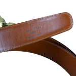 Louis Vuitton Brown Epi Belt
