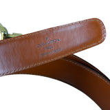 Louis Vuitton Brown Epi Belt