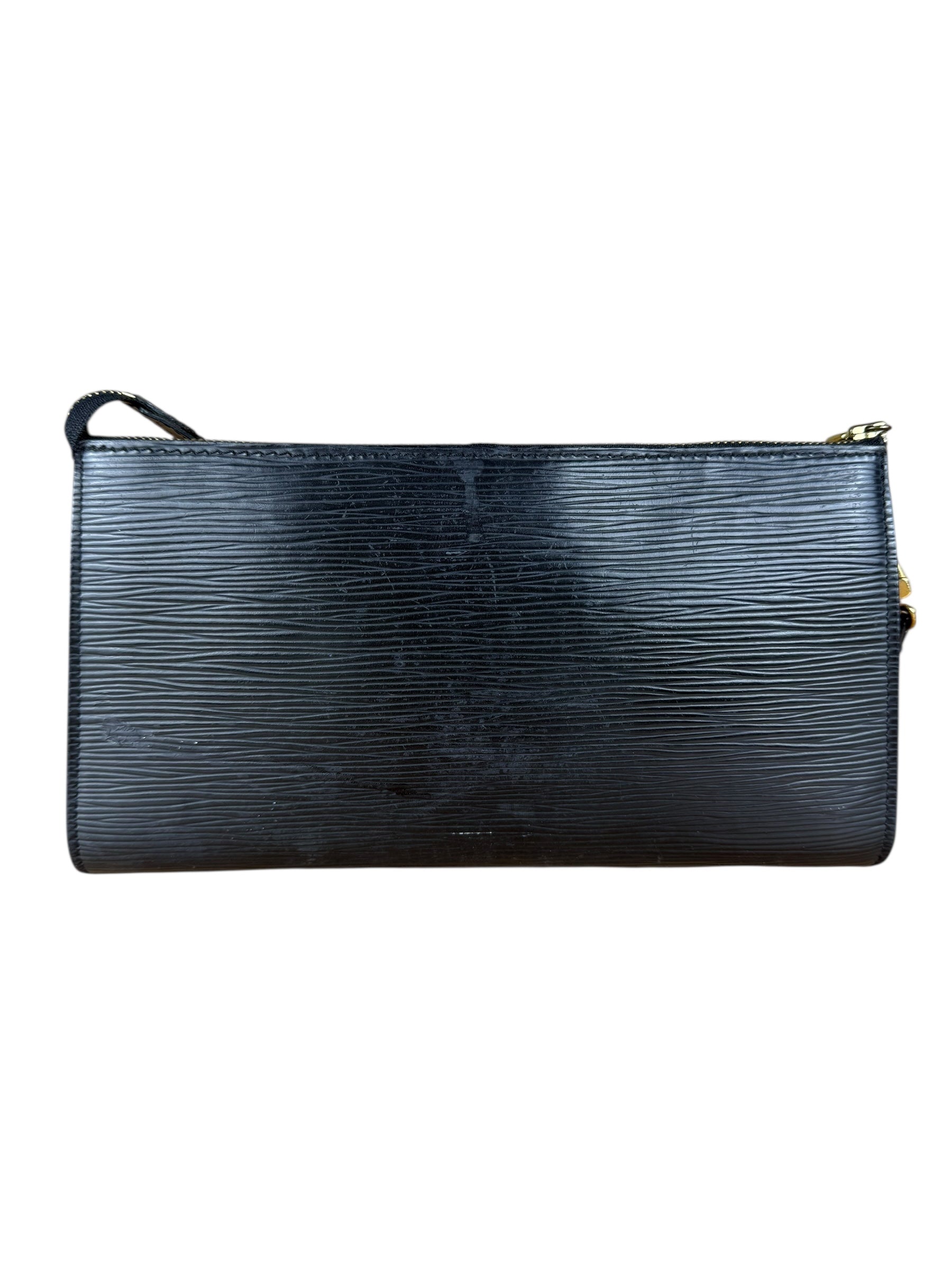 Louis Vuitton Black Epi Pochette
