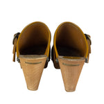Isabel Marant Camel Brown Marant Titya Leather Clog (Footwear)
