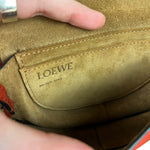 Loewe Mini Gate Crossbody Bag Red