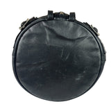Yves Saint Laurent Black Leather Rider Bucket Bag