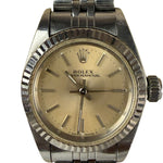 Rolex Oyster Perpetual 67194 Silver Stick Dial 1995