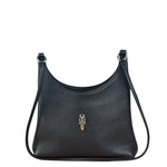 Chrome Hearts Leather Viv Silver Dagger Shoulder Bag