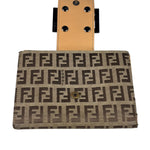 Fendi Beige Zucca Bi-Fold Wallet