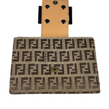 Fendi Beige Zucca Bi-Fold Wallet
