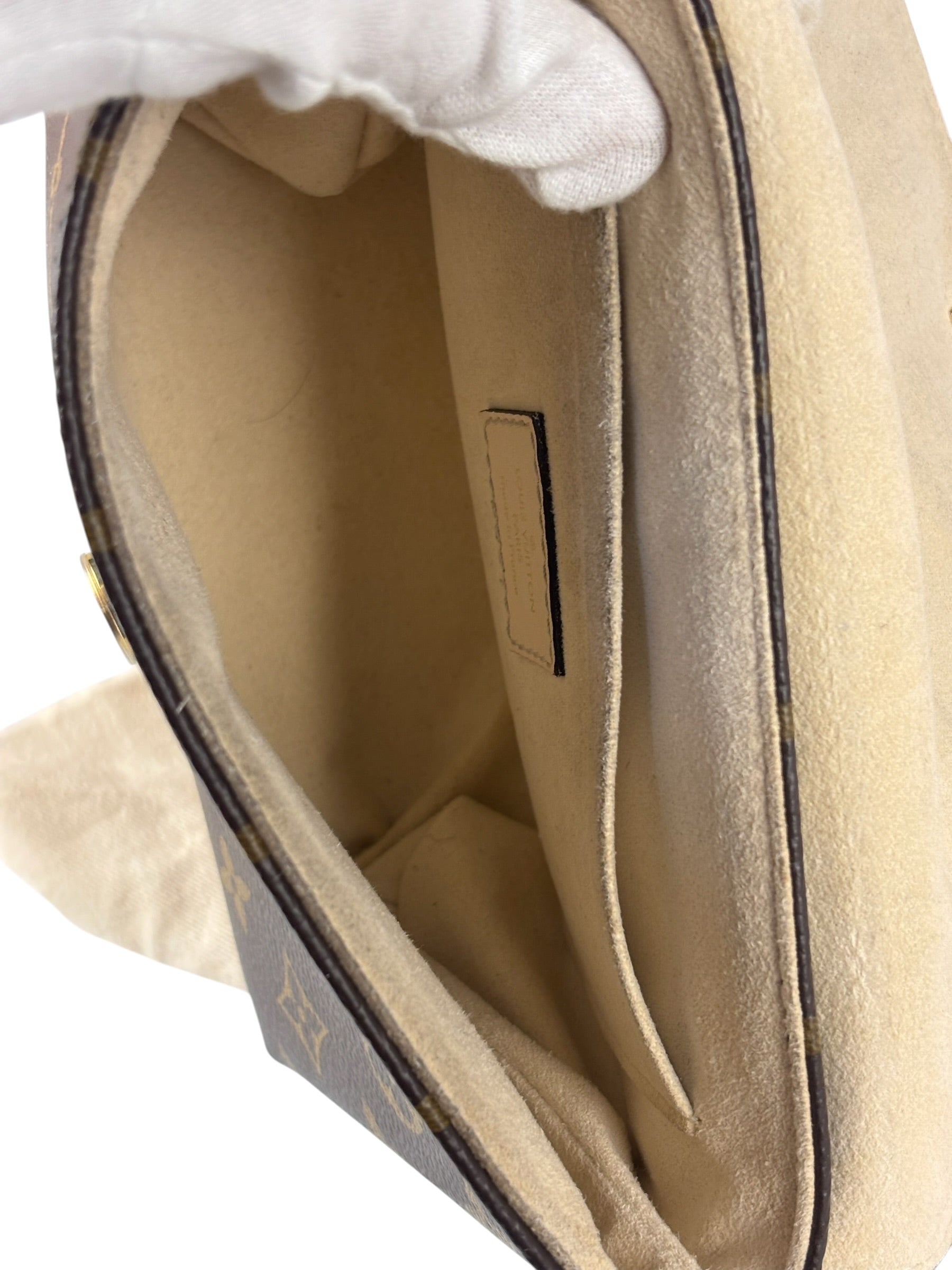 Louis Vuitton Monogram Locky BB Handbag Cream/Brown