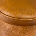 Christian Dior Tan Brown Leather Medium Saddle Bag