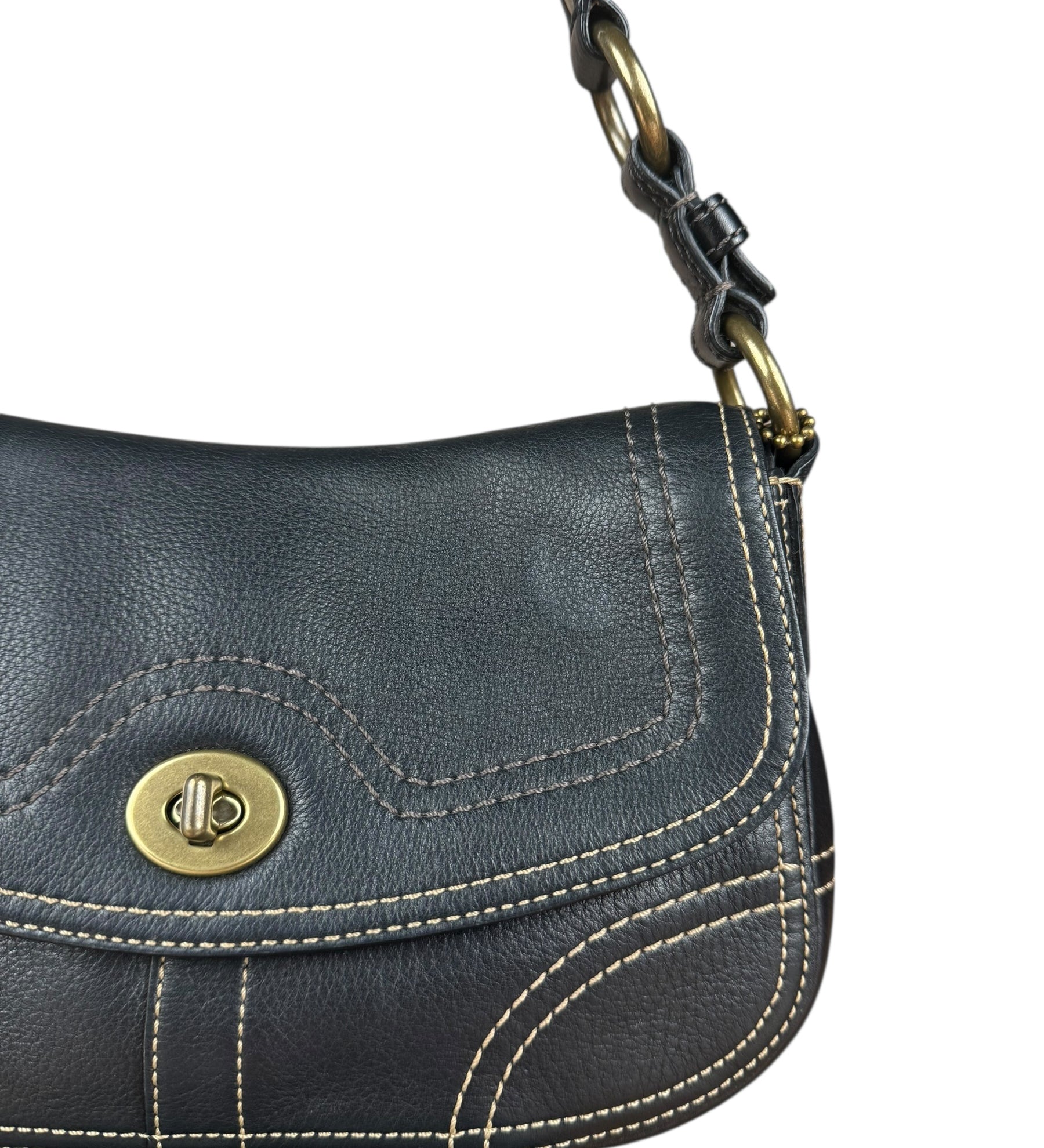 Coach Vintage Leather Shoulder Bag