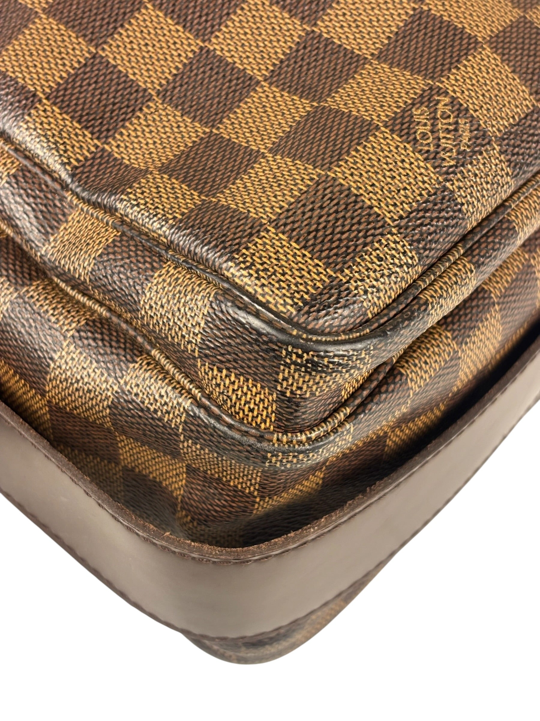 Louis Vuitton Damier Ebene Canvas Naviglio Messenger Bag