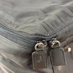 Prada Vintage Black Tessuto Nylon Travel Bag