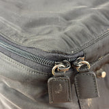 Prada Vintage Black Tessuto Nylon Travel Bag