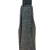 Prada Charcoal Gray Wool Sport Mini Hobo Bag