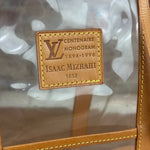 Louis Vuitton Limited Edition Transparent Vinyl Ambre Cabas Tote Bag GM