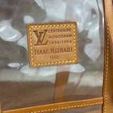 Louis Vuitton Limited Edition Transparent Vinyl Ambre Cabas Tote Bag GM