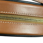 Celine Cuir Triomphe Oval Crossbody Brown