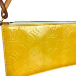 Louis Vuitton Yellow Monogram Vernis Lexington Pochette