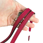 Gucci Hot Pink Pebbled Leather Swing Tote