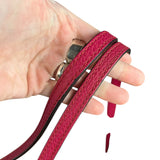 Gucci Hot Pink Pebbled Leather Swing Tote