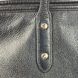 Coach Black Leather City Zip Tote Bag