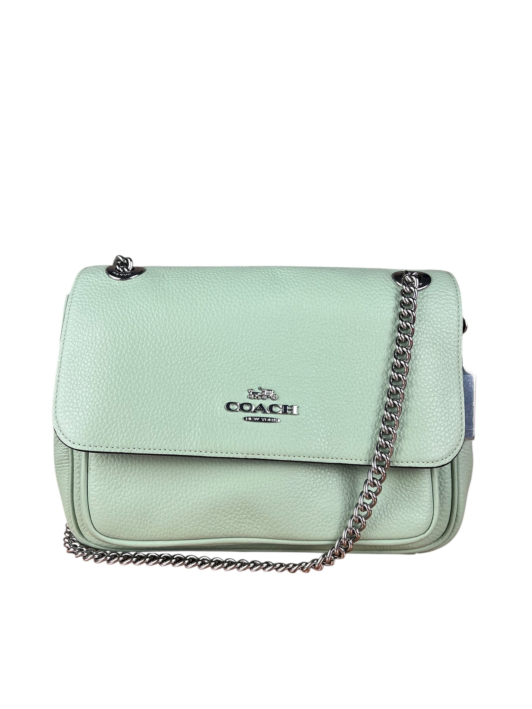 Coach Leather Klare Crossbody 25 Green