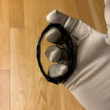 Fendi Black 4270L Ion Plated Geometric Watch