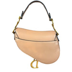 Christian Dior Blush Pink Mini Saddle Bag