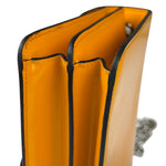 Gucci Orange GG Polished Leather Shoulder Bag