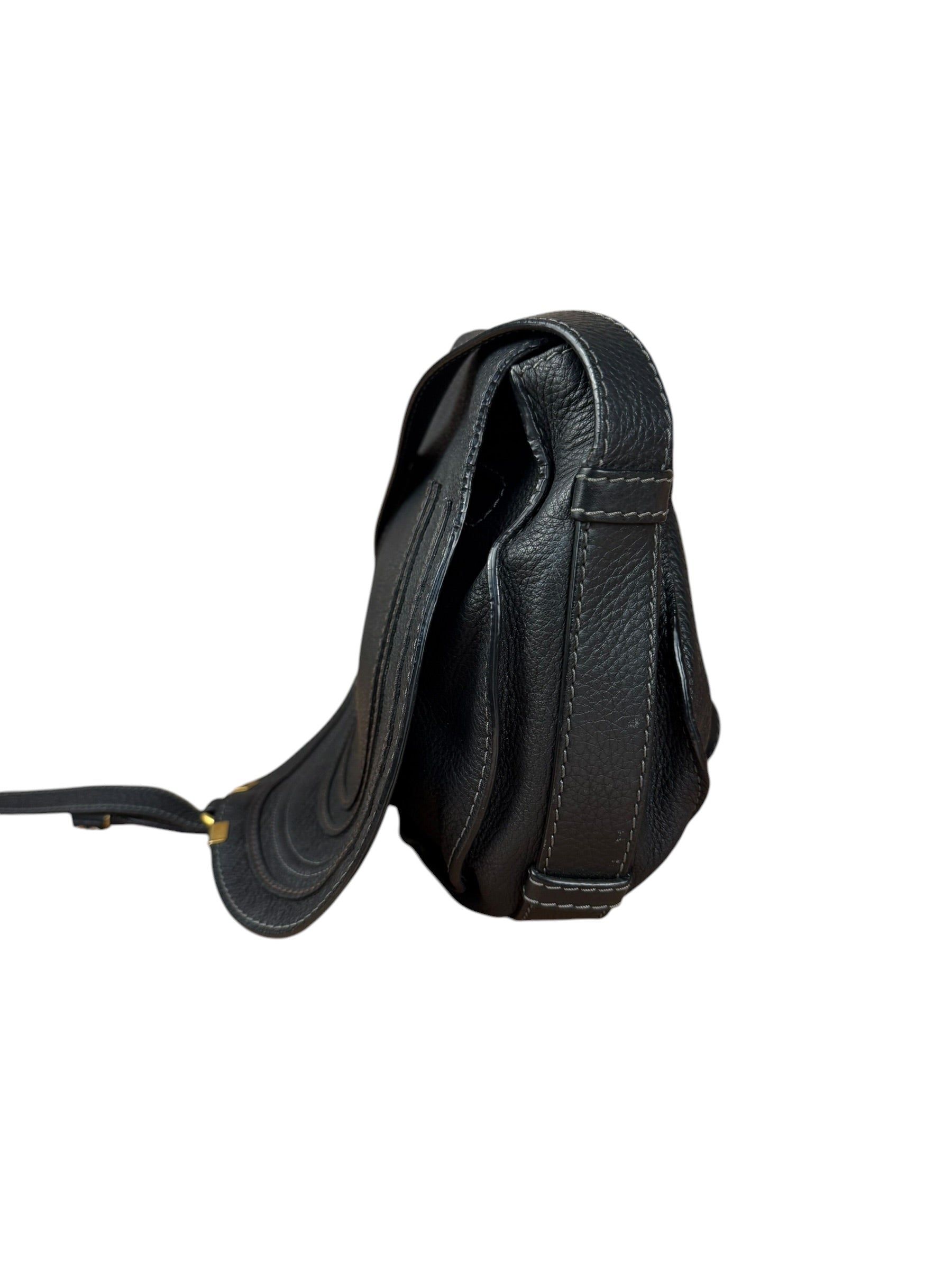 Chole Black Marcie Crossbody Bag