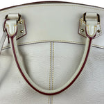 Louis Vuitton Cream Leather Suhali Lockit MM