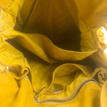 Loewe Vintage Yellow Leather Flamenco Tote Bag