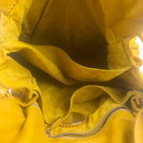 Loewe Vintage Yellow Leather Flamenco Tote Bag