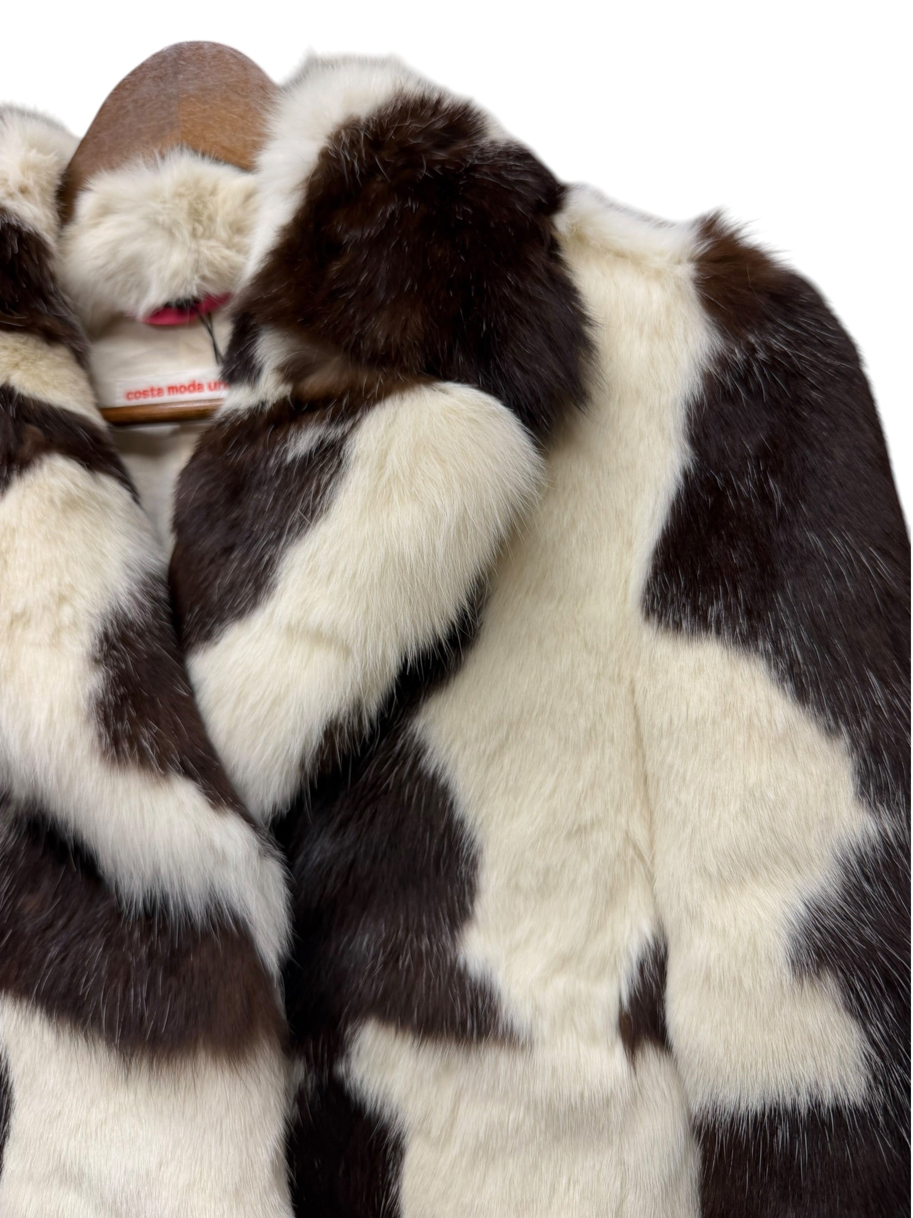 Vintage Costa Moda Uno Rabbit Fur Jacket
