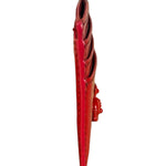 Vivienne Westwood Red Debossed Orb Card Holder