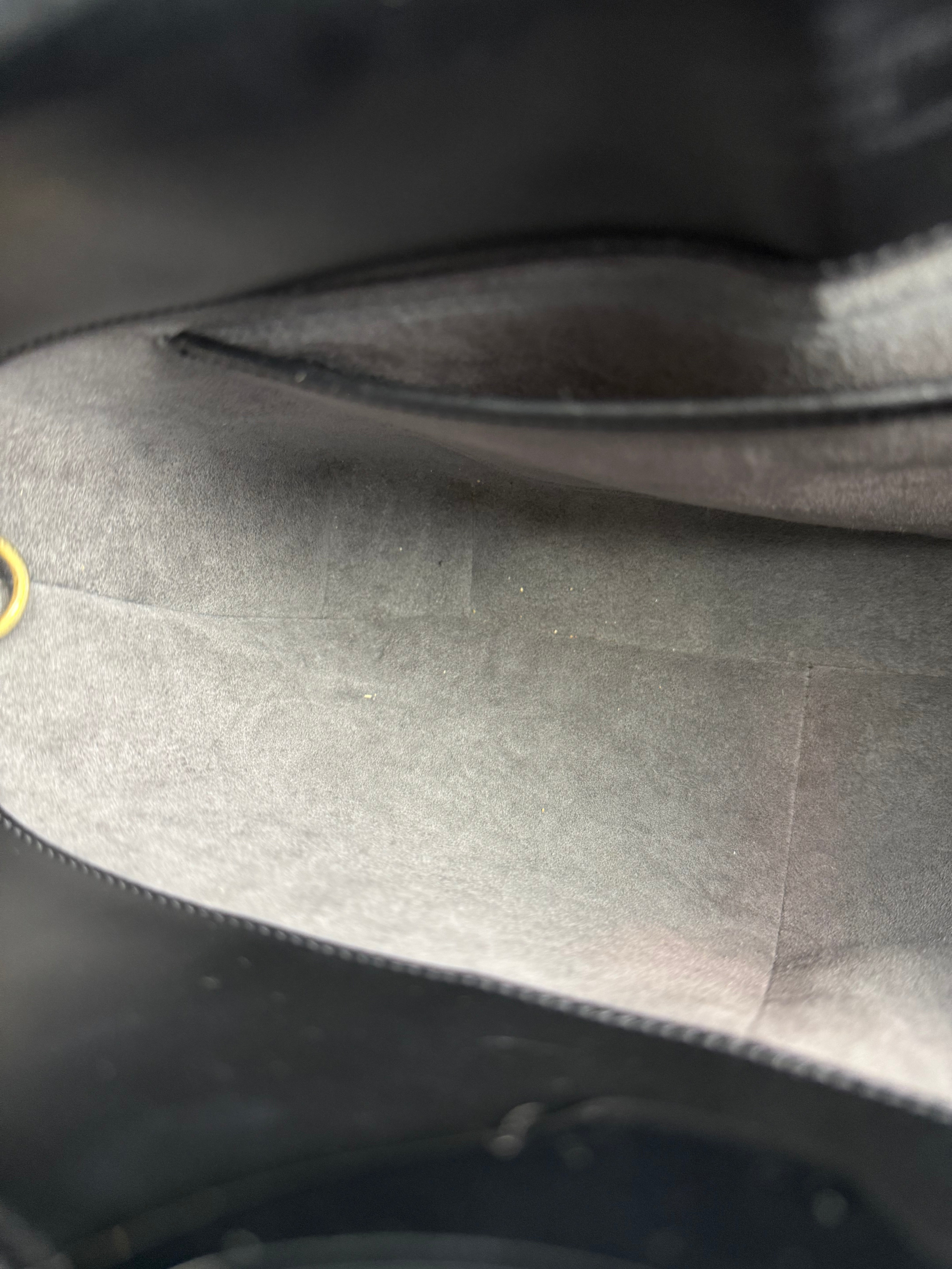 Louis Vuitton Black Epi Reverie Shoulder Bag