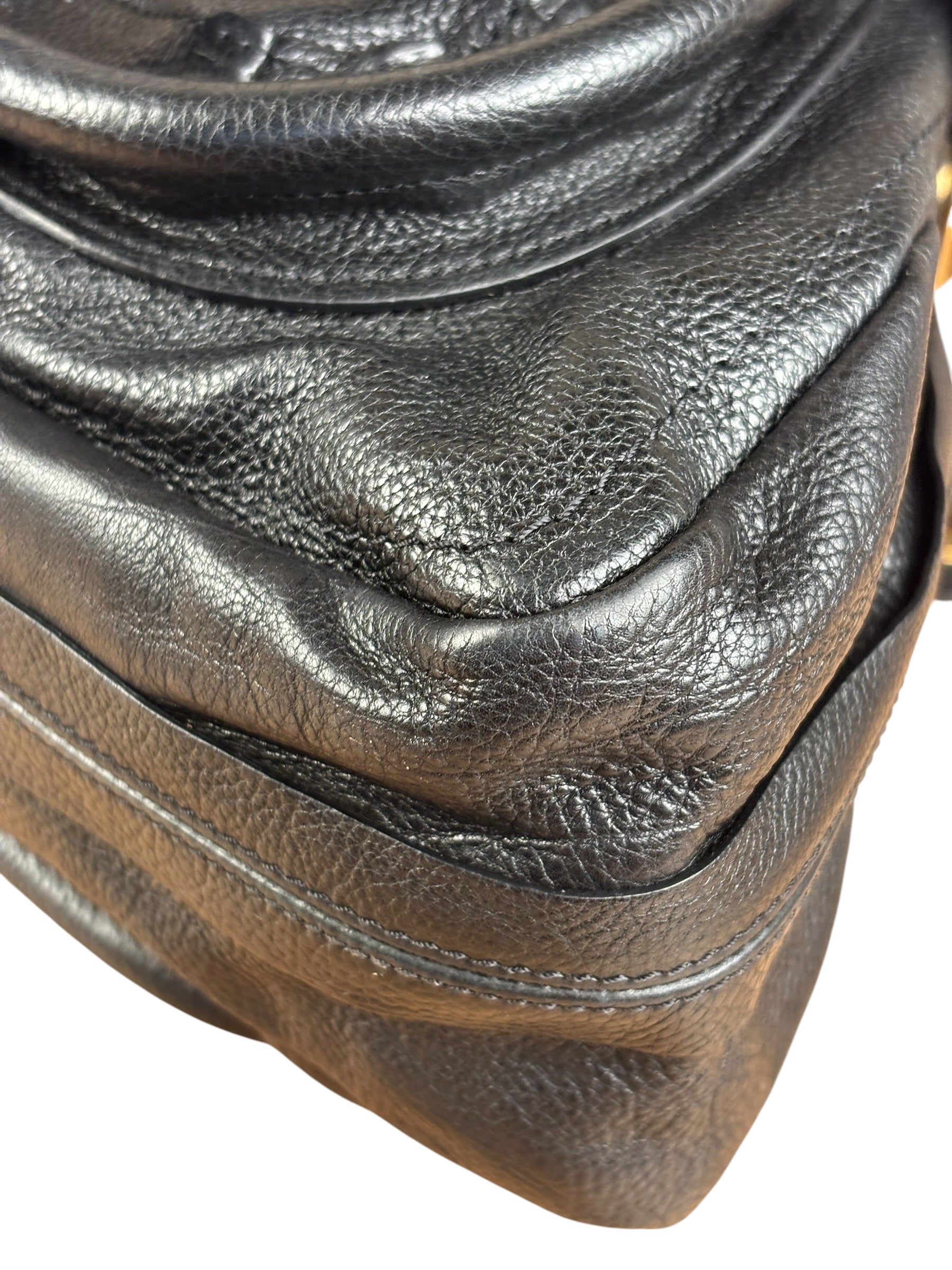 Chloe Black Paraty Leather Two-Way Bag