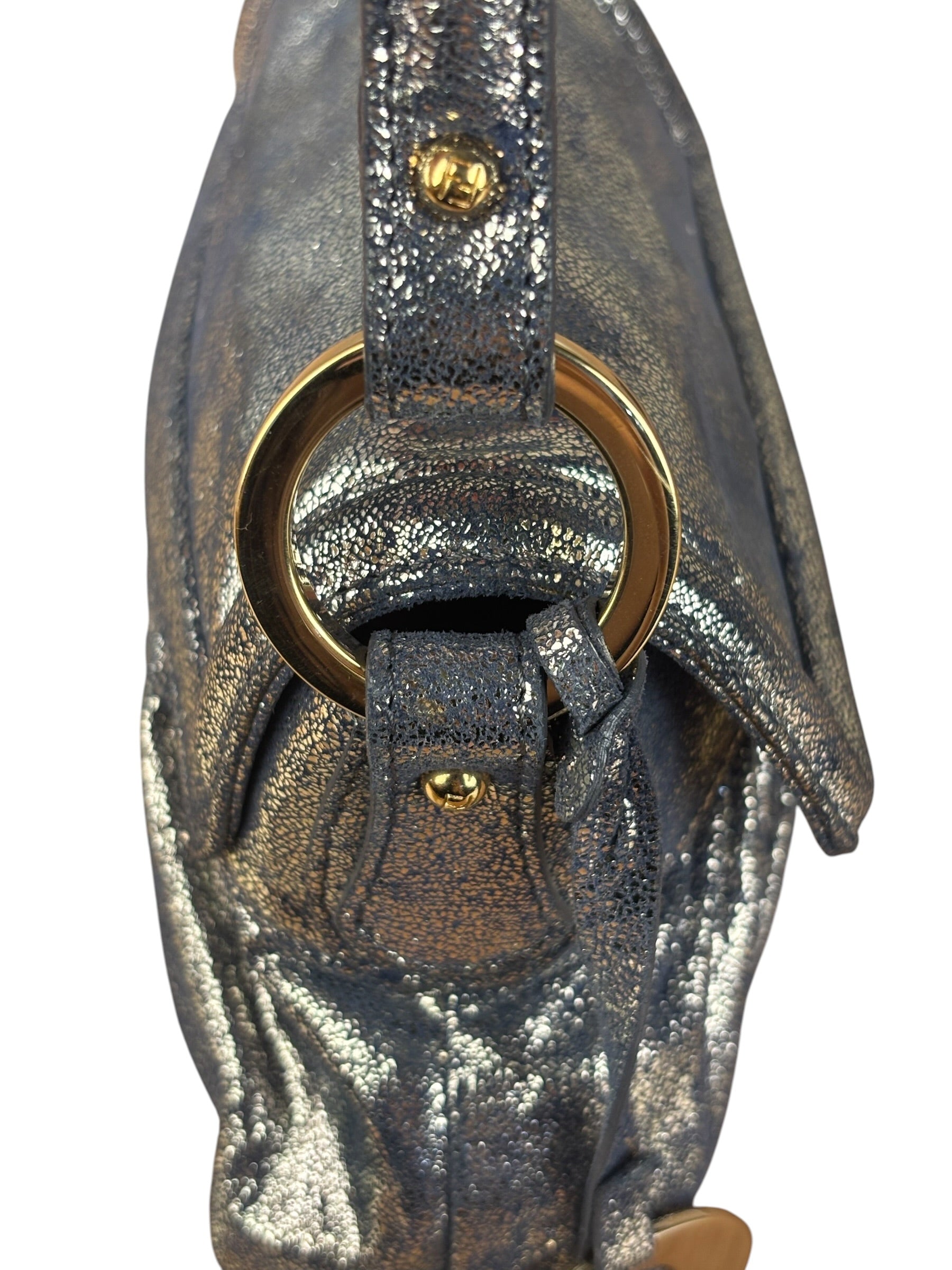 Fendi Mini Chef Bag Metallic
