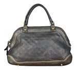 Gucci New Pelham Brown Leather Handbag