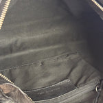 Balenciaga Black Leather Moto City Two-Way Bag