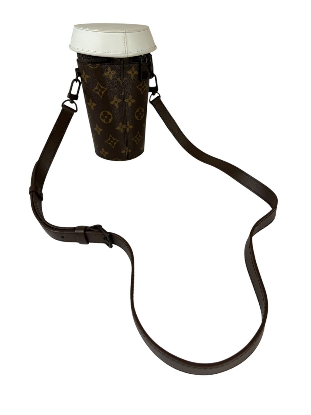 Louis Vuitton Limited Edition Monogram Coffee Cup Shoulder Bag