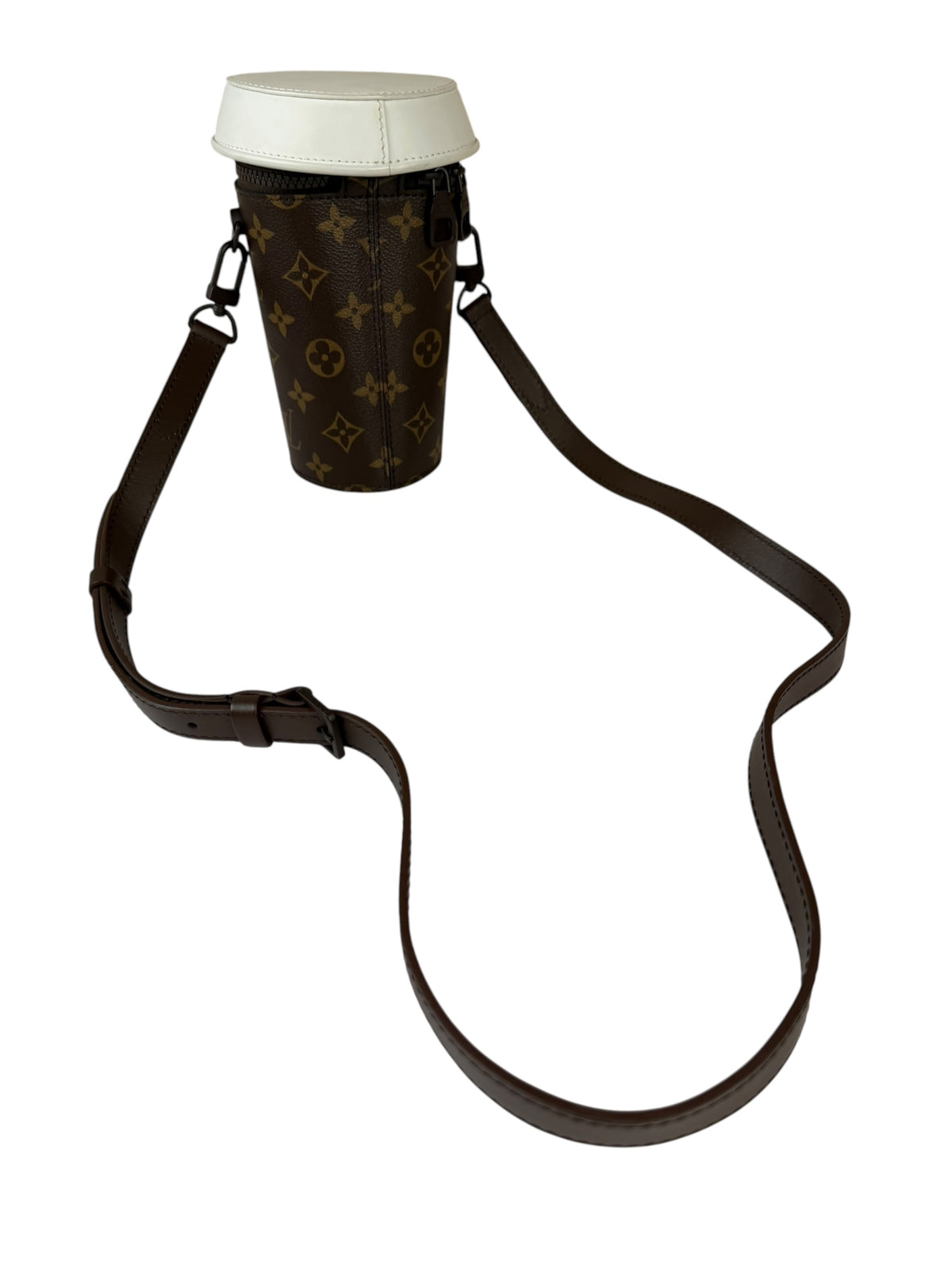 Louis Vuitton Limited Edition Monogram Coffee Cup Shoulder Bag