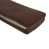 Chanel CC Caviar Leather Timeless Zip-Around Wallet-2014
