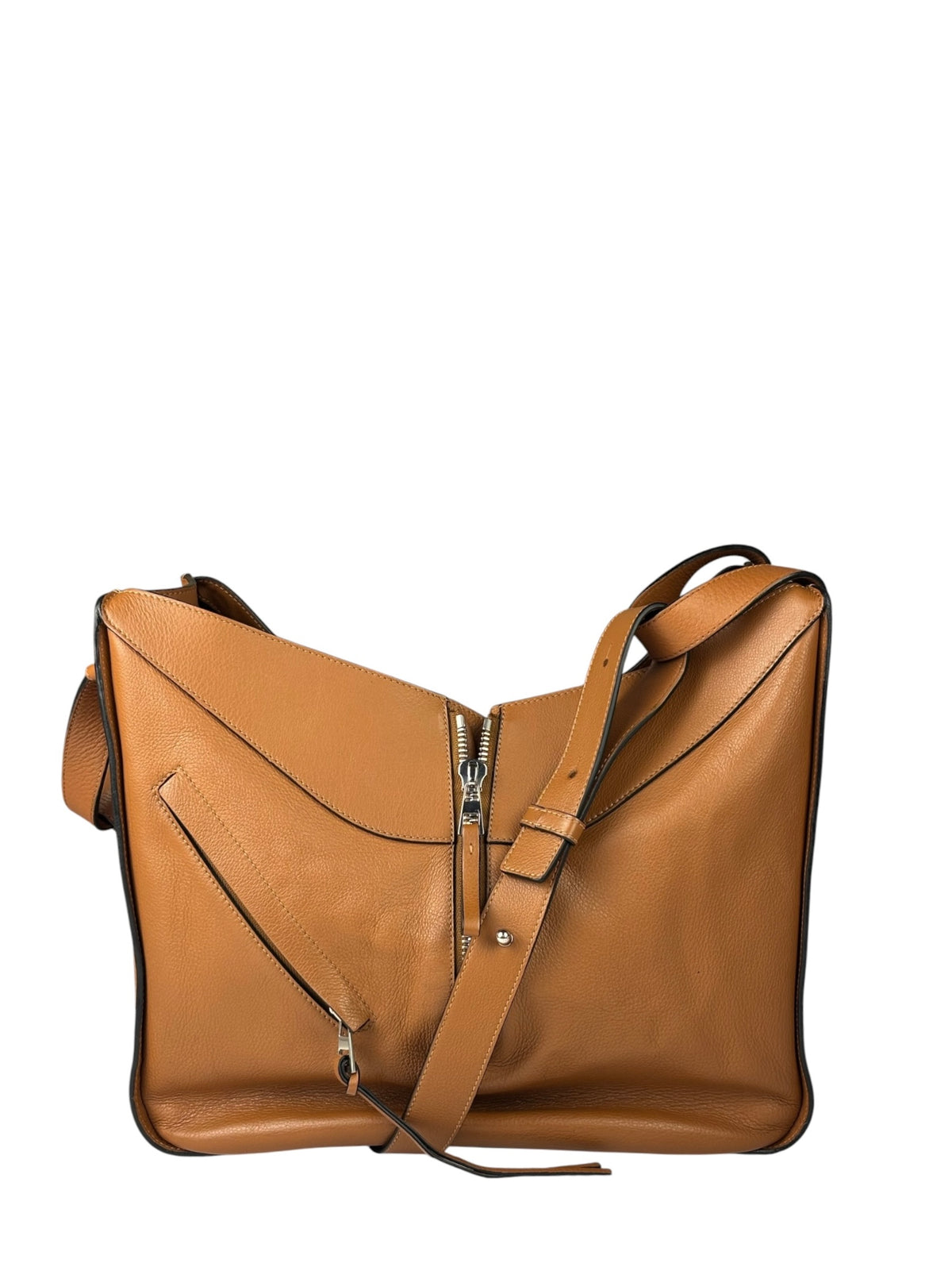 Loewe Tan Brown Calfskin Hammock Shoulder Bag