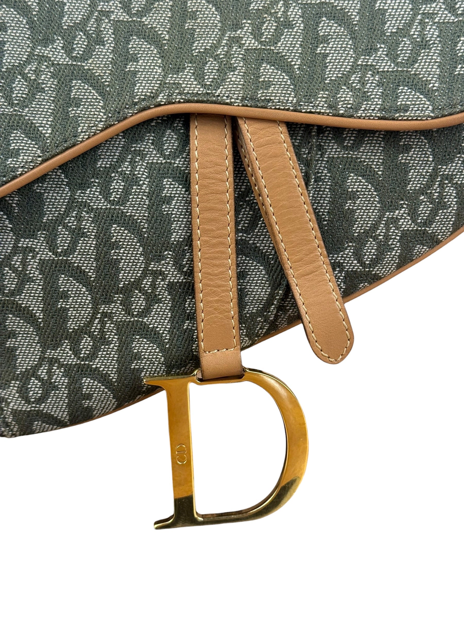 Christian Dior Vintage Trotter Saddle Shoulder Bag