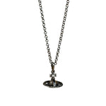 Vivienne Westwood Gunmetal 3D Orb Necklace